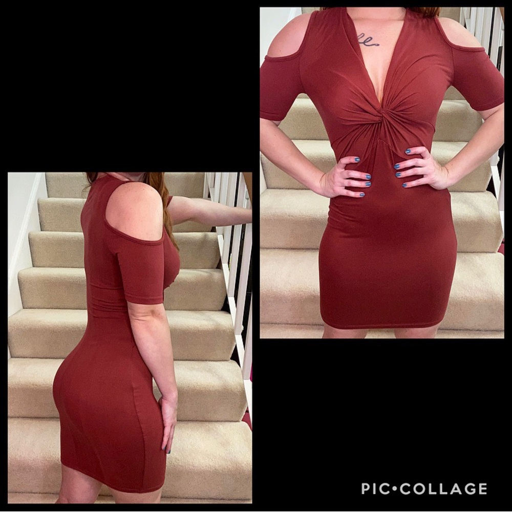 Open Shoulder Dress